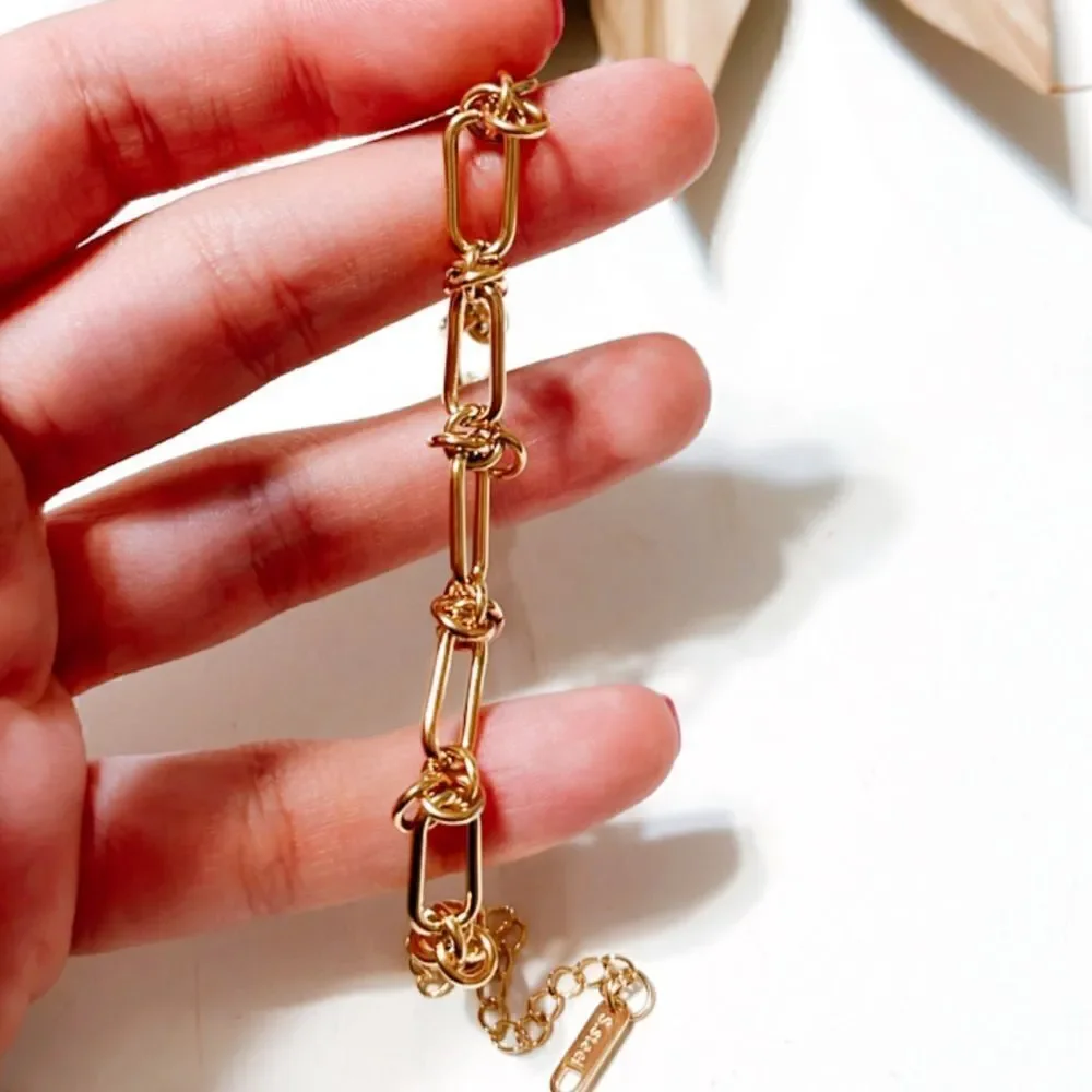 Link chain bracelet #755
